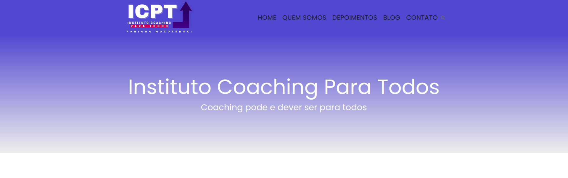 PortfolioICPT - Instituto Coaching Para Todos 